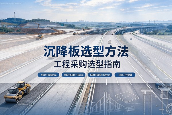 桂平沉降板选择方法