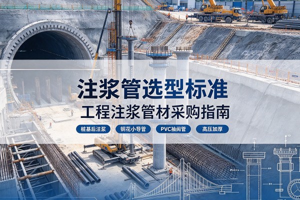 桂平注浆管选型标准
