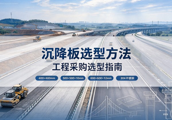 桂平沉降板选择方法