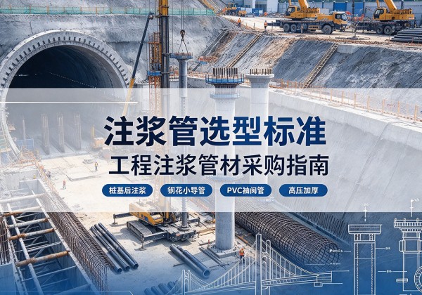 桂平注浆管选型标准